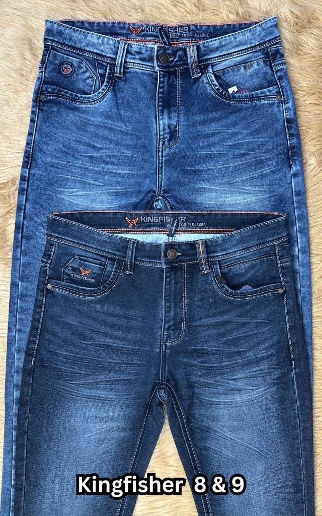 Knit Denim - Kingfisher M8 & M9 (Deep & Light)