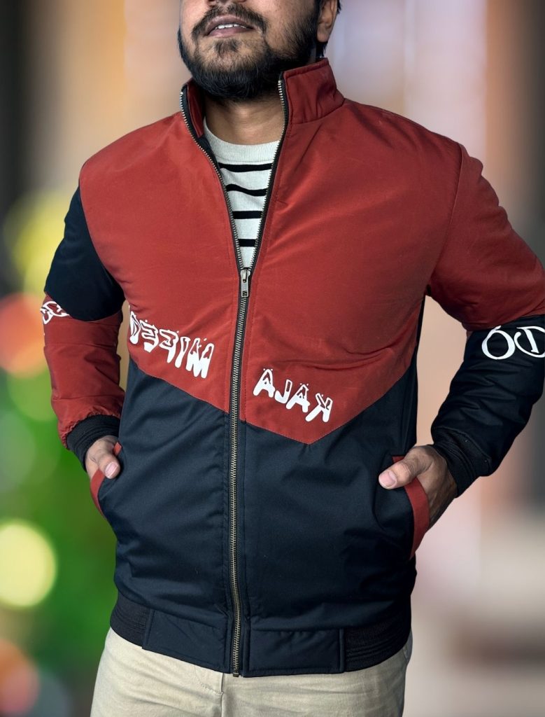 Jacket Model -8 (Red salmon)