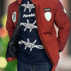 Jacket Model -5 (Red salmon)