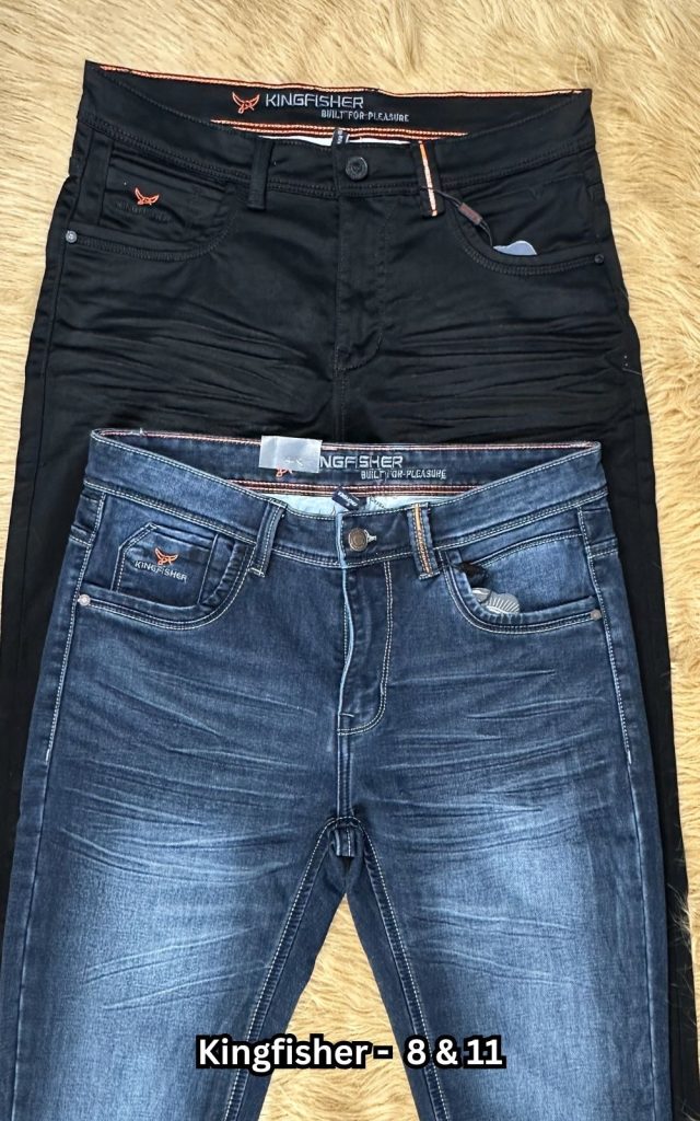 Knit Denim - Kingfisher M8 & M11 (Navy & Black)