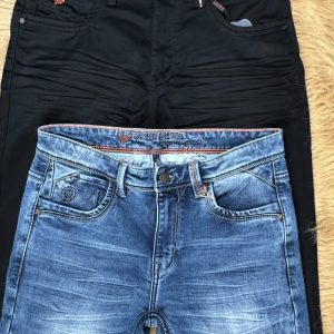 Knit Denim - Kingfisher M10 & M11 (Black & Light)