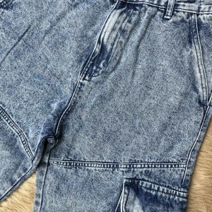Baggy Cargo Denim M13 (Light Blue)