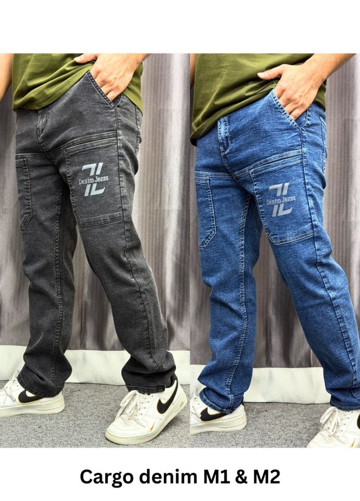 Cargo Denim M1 & M2 - (Black & Blue)