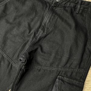 Baggy Cargo Denim M12 (Black)