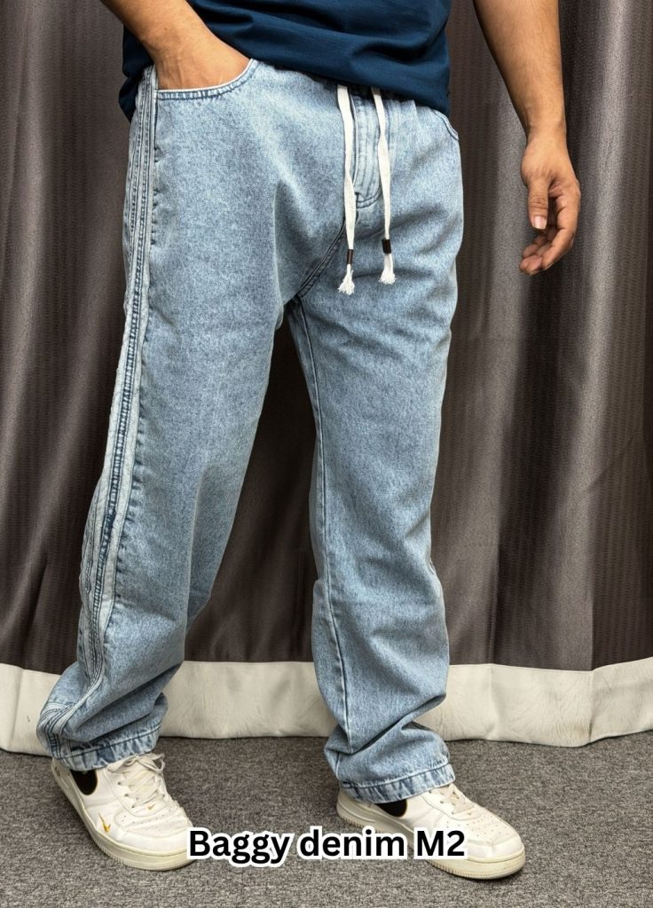 Baggy Denim M2 (Light Blue)
